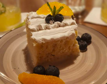Fonda signature dishes Tres Leches Cake
Duck Carnitas
Enchiladas Verdes